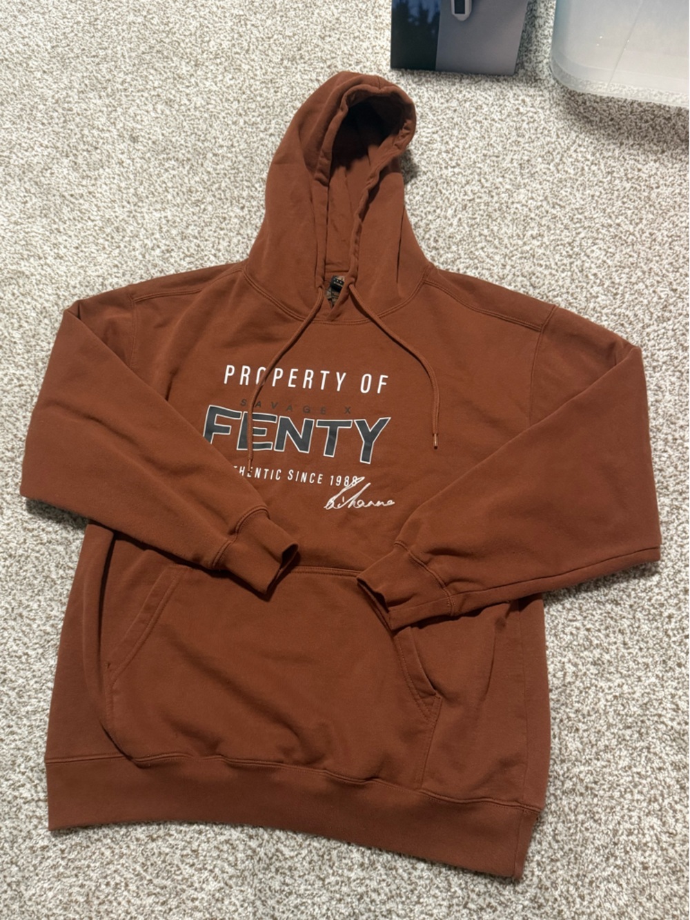 Savage X Fenty Brown FENTY Hoodie